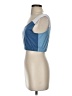 Shein 100% Polyester Blue Tube Top Size S - photo 5