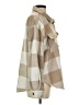 Love Tree 100% Polyester Plaid Tan Coat Size S - photo 4