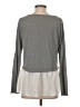 Gap 100% Polyester Gray Long Sleeve Top Size XS - photo 2