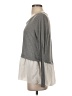Gap 100% Polyester Gray Long Sleeve Top Size XS - photo 5