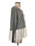 Gap 100% Polyester Gray Long Sleeve Top Size XS - photo 4