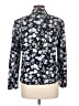 Talbots 100% Cotton Floral Blue Blazer Size 8 - photo 2
