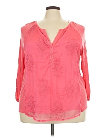 RXB 3/4 Sleeve Blouse (view 1)