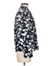 Talbots 100% Cotton Floral Blue Blazer Size 8 - photo 4