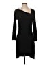 MICHAEL Michael Kors Solid Black Cocktail Dress Size 4 - photo 1