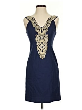 dusty blue dresses for wedding guest with sleeves ZAPAKA Women Dusty Blue Wedding Guest Dress with Beading A Line 3/4 Sleeve  Chiffon Mother of the Bride Dress main image 0