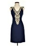 Lilly Pulitzer 100% Cotton Blue Cocktail Dress Size 00 - photo 1