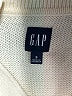 Gap 100% Cotton Stripes Ivory Pullover Sweater Size S - photo 7
