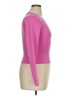 Happily Grey 100% Polyester Pink Pullover Sweater Size XL - photo 4