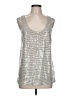 J.Crew Silver Sleeveless Top Size L - photo 1