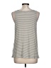J.Crew Silver Sleeveless Top Size L - photo 2