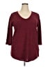 Torrid Burgundy Pullover Sweater Size 2X Plus (2) - photo 1
