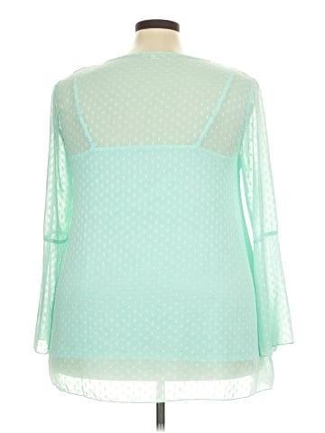 Indigo Soul 3/4 Sleeve Blouse (view 2)