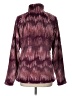 Eddie Bauer 100% Polyester Chevron-herringbone Burgundy Turtleneck Sweater Size L - photo 2