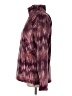 Eddie Bauer 100% Polyester Chevron-herringbone Burgundy Turtleneck Sweater Size L - photo 5