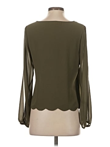 Lost April Long Sleeve Blouse (view 2)