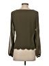 Lost April 100% Polyester Green Long Sleeve Blouse Size S - photo 2