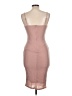 Windsor 100% Rayon Tan Pink Cocktail Dress Size L - photo 2