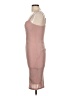 Windsor 100% Rayon Tan Pink Cocktail Dress Size L - photo 5