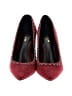 Coach Burgundy Heels Size 6 1/2 - photo 2