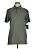 Apt. 9 100% Cotton Green Short Sleeve Button-Down Shirt Size M - photo 1