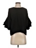 Zara Black 3/4 Sleeve Top Size S - photo 1