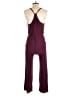 Nine Britton Solid Burgundy Jumpsuit Size S - photo 2