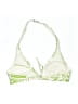 Beach Scene Collection 100% Polyester Tropical Green Swimsuit Top Size S - photo 2