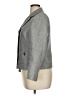 Kasper Chevron-herringbone Gray Blazer Size 16 (petite) - photo 5