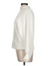 Line & Dot Solid Ivory Turtleneck Sweater Size L - photo 5