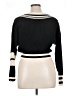 Steve Madden 100% Acrylic Black Pullover Sweater Size S - photo 2