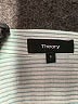 Theory 100% Cotton Teal Short Sleeve Blouse Size S - photo 6