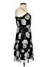 Old Navy 100% Polyester Floral Black Cocktail Dress Size S - photo 4