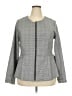 Torrid Houndstooth Gray Jacket Size 2X Plus (2) - photo 1