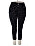 Shein Curve Polka Dots Black Casual Pants Size 3X - photo 1