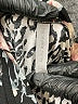 Honeyme Animal Print Ivory 3/4 Sleeve Blouse Size XXL - photo 7