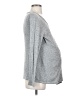 Pink Blush Gray Long Sleeve Top Size S - photo 4
