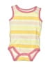 Kyle & Deena Stripes Yellow Leotard Size 6-9 mo - photo 1