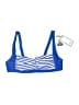 Retro Stage Blue Swimsuit Top Size 2XL - photo 1