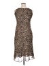Studio 1 100% Polyester Animal Print Brown Cocktail Dress Size 14 (petite) - photo 2