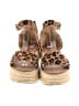 Assorted Brands Animal Print Brown Tan Sandals Size 5 1/2 - photo 2