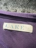 LAKE Purple Pullover Sweater Size L - photo 7