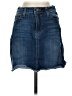 Just Black Blue Denim Skirt Size XS - photo 1