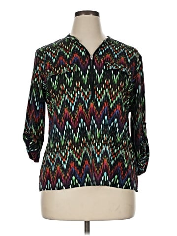 New Directions 3/4 Sleeve Blouse (view 1)