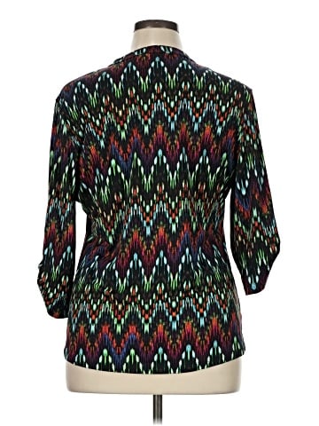 New Directions 3/4 Sleeve Blouse (view 2)