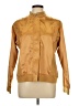 Suzanne Somers 100% Polyester Gold Jacket Size L - photo 1