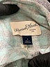 Universal Thread 100% Cotton Houndstooth Teal Long Sleeve Blouse Size S - photo 7