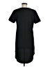 Unbranded Solid Black Casual Dress Size M - photo 2