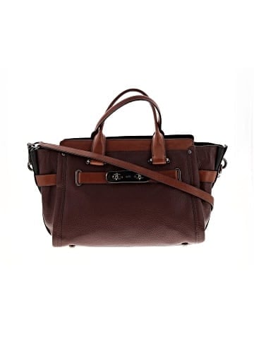 Coach Leather Satchel (view 1)
