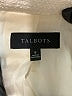 Talbots 100% Cotton Tweed White Blazer Size 8 - photo 6